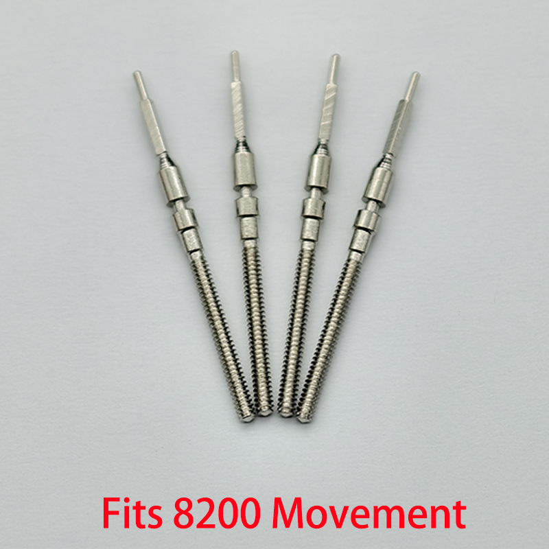 Watch Crown Stem - 2PCS/4PCS 8215 8200 Stainless Steel Crown