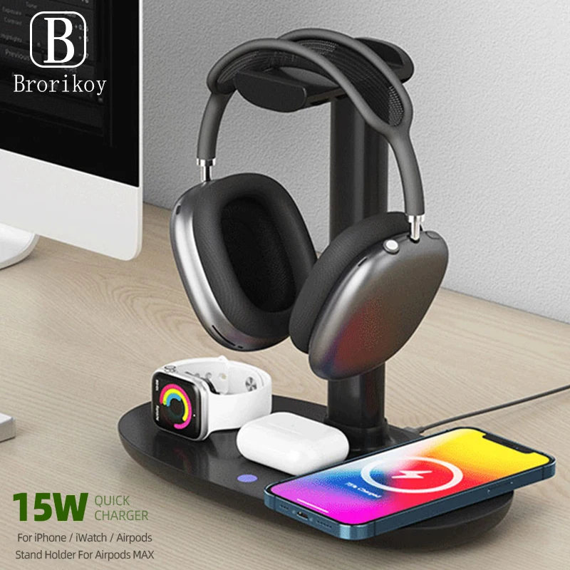 Watch Xs8 - 15W 4 In 1 Wireless Charging