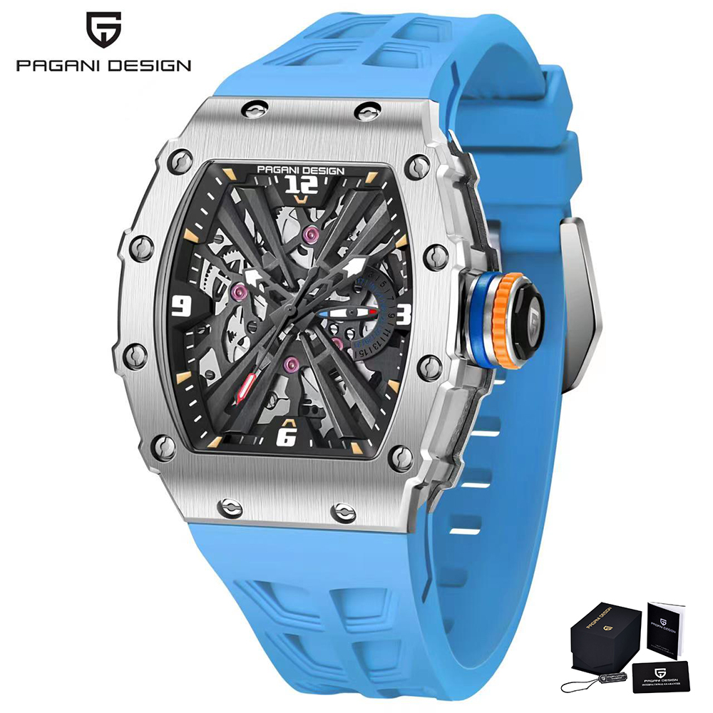 Skeleton Mechanical Watch - 2026 New PAGANI DESIGN Men's Quartz