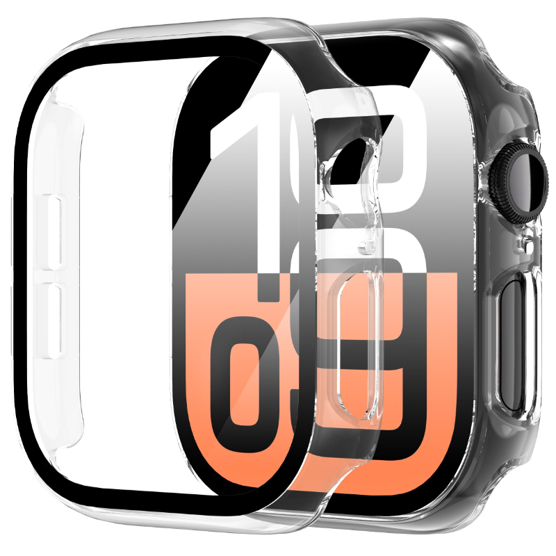 Tempered Glass+Case For Apple  - đánh giá và giá Iwatch Smartwatch Series 7