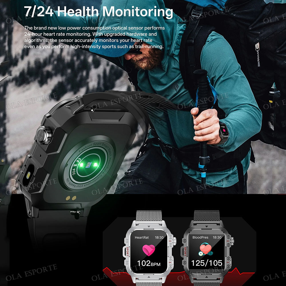 2026 New Rugged Military GPS S - đánh giá và giá Smartwatch Rugged Watches For Men