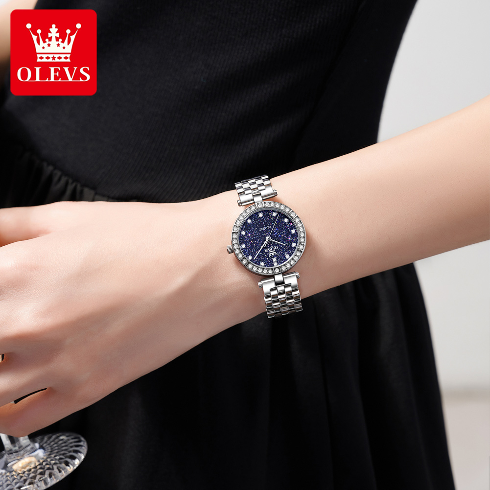 OLEVS 3641 Womens Watch Elegan - đánh giá và giá Luxury Ceramic Watch