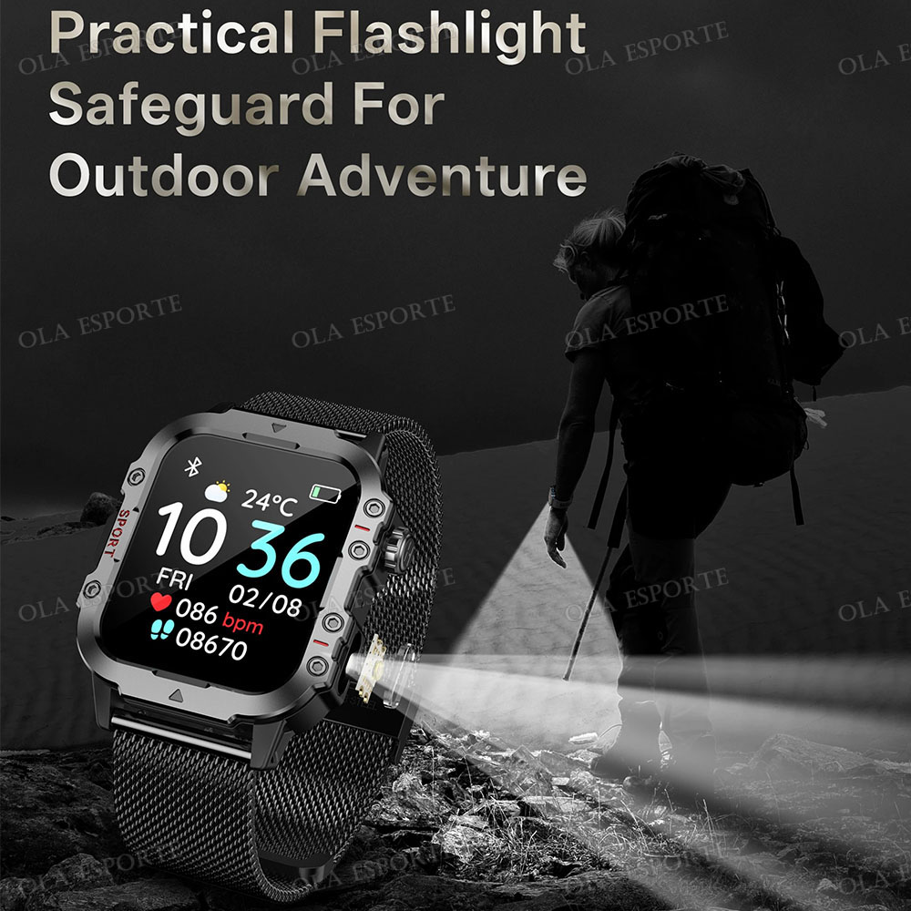 2026 Rugged Military Smart Wat - đánh giá và giá Smartwatch Rugged Watches For Men