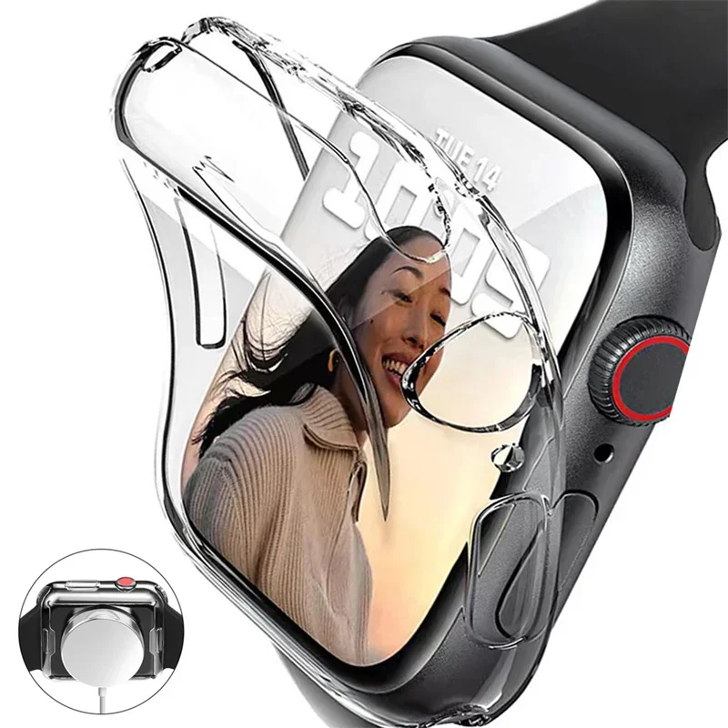 Transparent Cover For Apple Wa - đánh giá và giá Iwatch Smartwatch Series 7