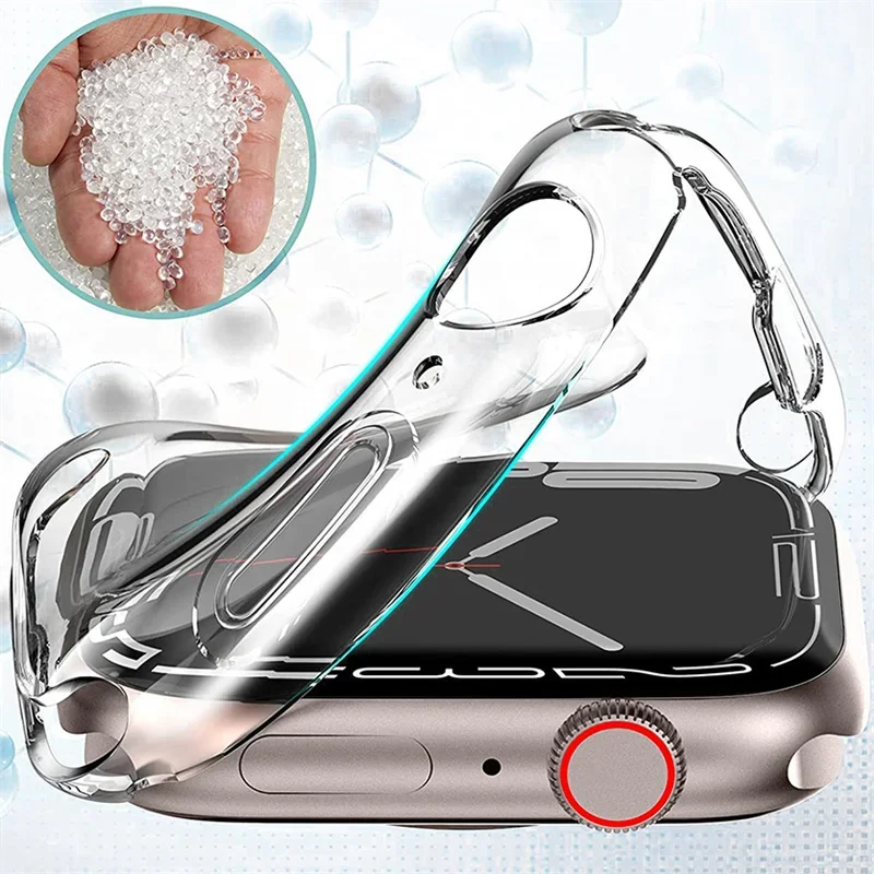 Transparent Cover For Apple Wa - đánh giá và giá Iwatch Smartwatch Series 7