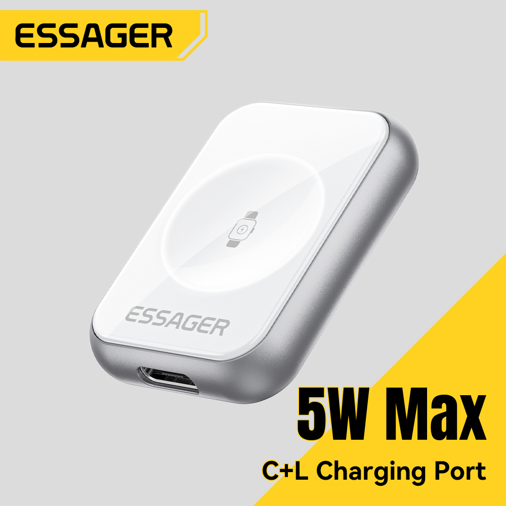 Essager 5W Magnetic Wireless C - đánh giá và giá Iwatch Smartwatch Series 7