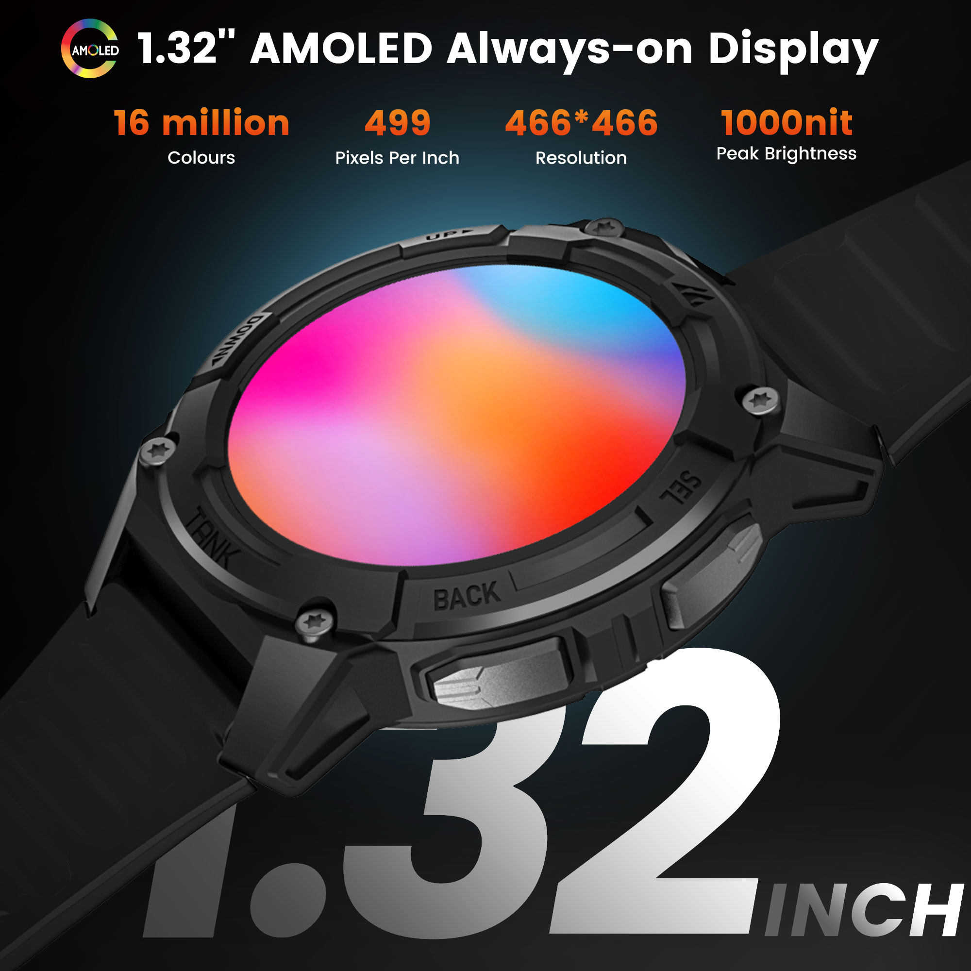KOSPET TANK S2 GPS Smart Watch - đánh giá và giá Altimeter Compass Watch