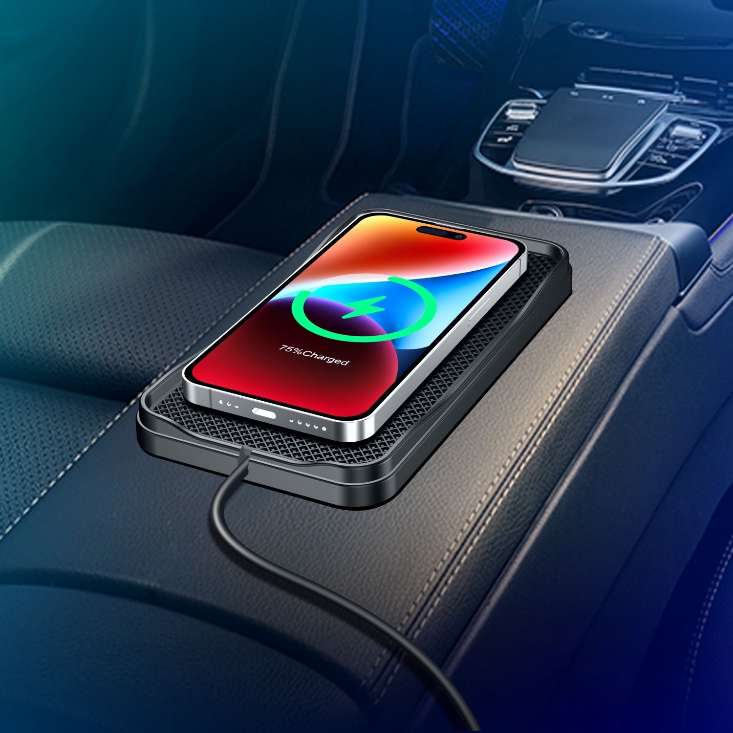 15W Wireless Charger Car Fast  - đánh giá và giá Watch Xs8