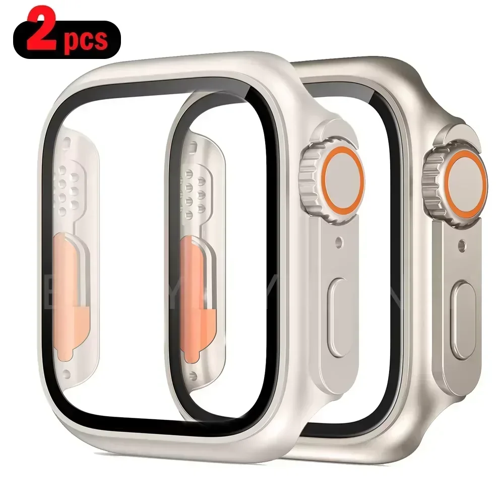 2PCS Tempered Glass+Cover For  - đánh giá và giá Iwatch Smartwatch Series 7