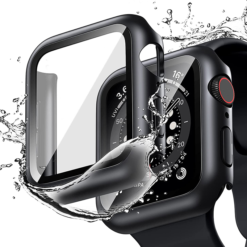 Tempered Glass+cover For Apple - đánh giá và giá Iwatch Smartwatch Series 7