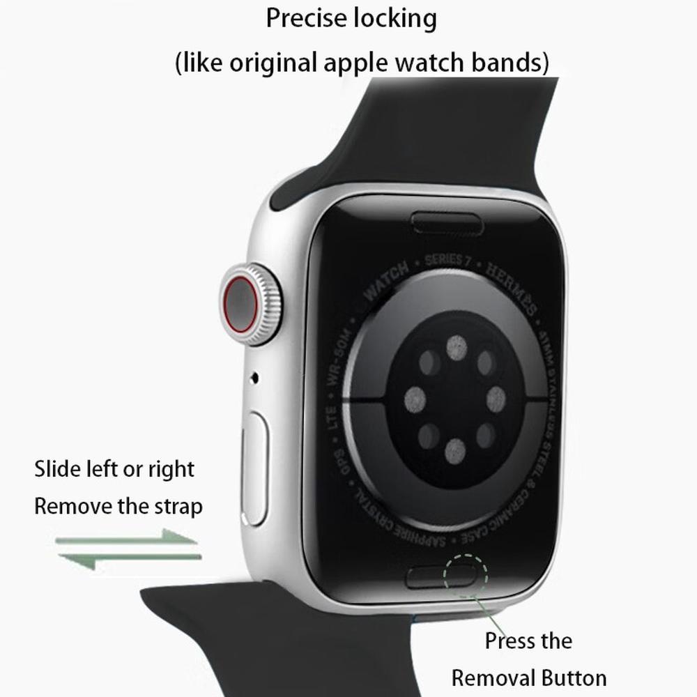 Solo Loop silicone for apple W - đánh giá và giá Silicone Sport Band