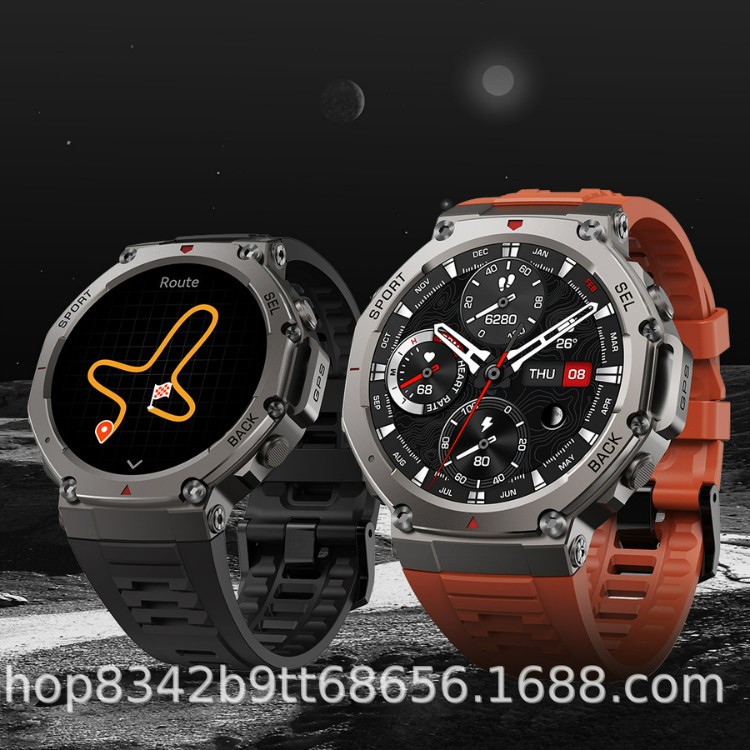 DM58 Smart Watch, AMOLED Displ - đánh giá và giá Altimeter Compass Watch