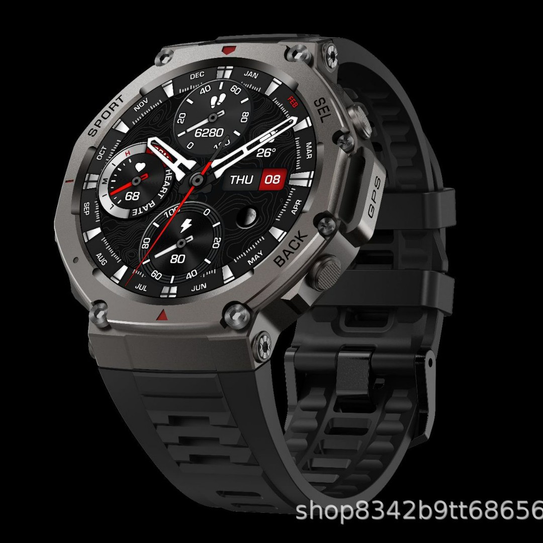 DM58 Smart Watch, AMOLED Displ - đánh giá và giá Altimeter Compass Watch