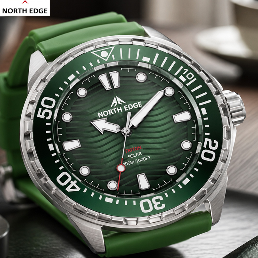 NORTH EDGE TRITON Mens Militar - đánh giá và giá Altimeter Compass Watch