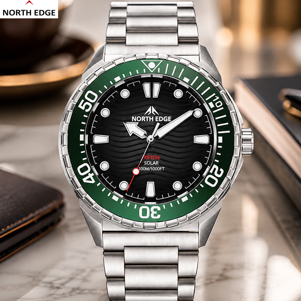 NORTH EDGE TRITON Mens Militar - đánh giá và giá Altimeter Compass Watch