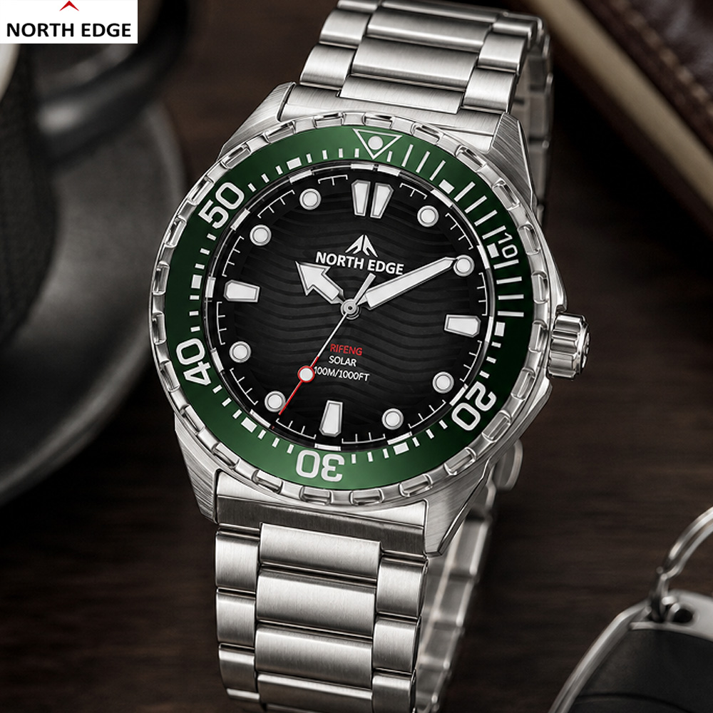 NORTH EDGE TRITON Mens Militar - đánh giá và giá Altimeter Compass Watch