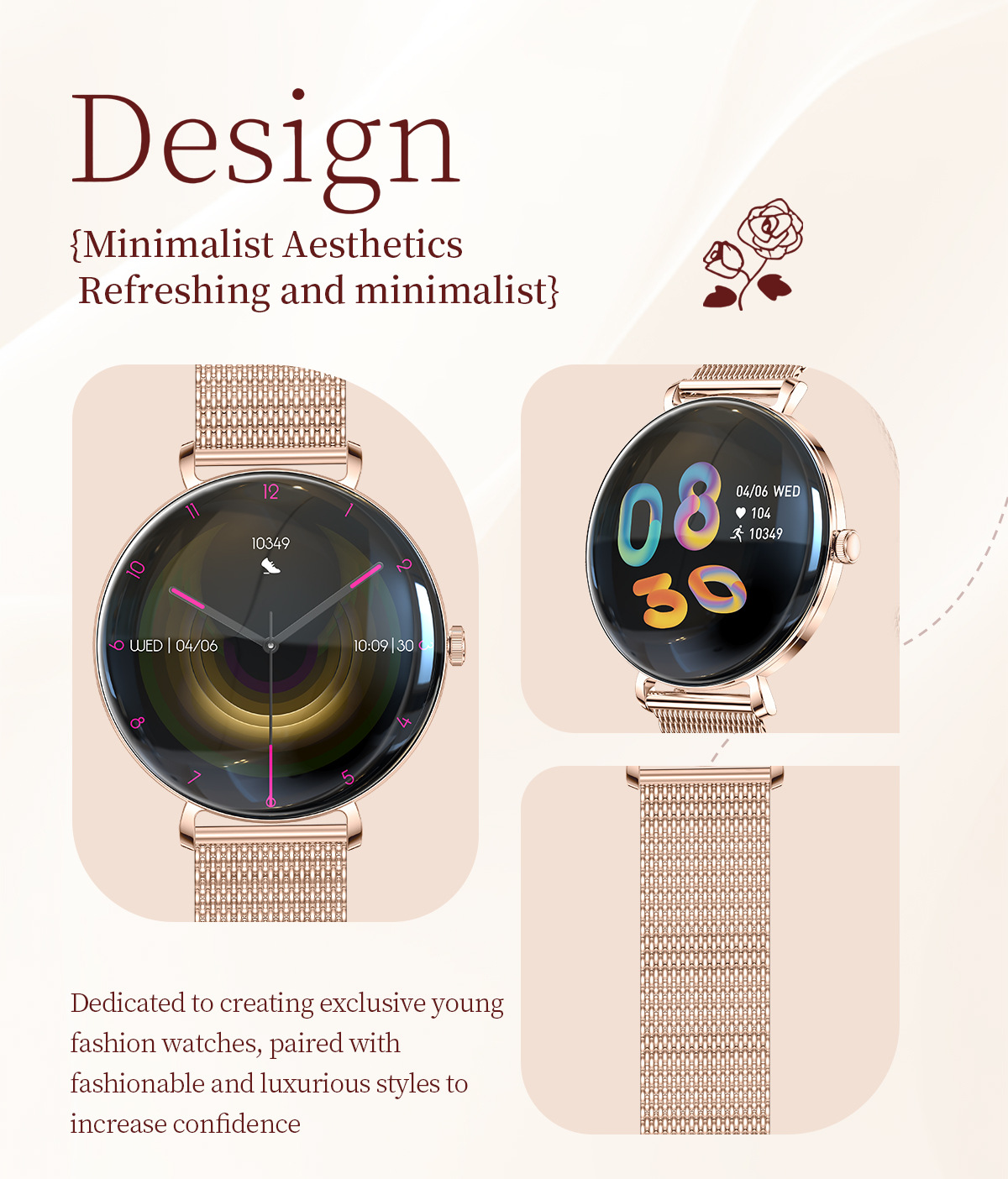 V85 2025 Trending Ultra-Thin 1 - đánh giá và giá Smartwatch Trending Watches For Women