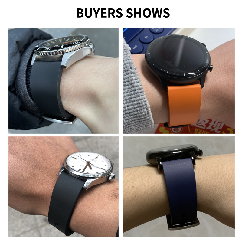 19/20/21/22/24mm Rubber Watch  - đánh giá và giá Tissot Watches Smartwatch