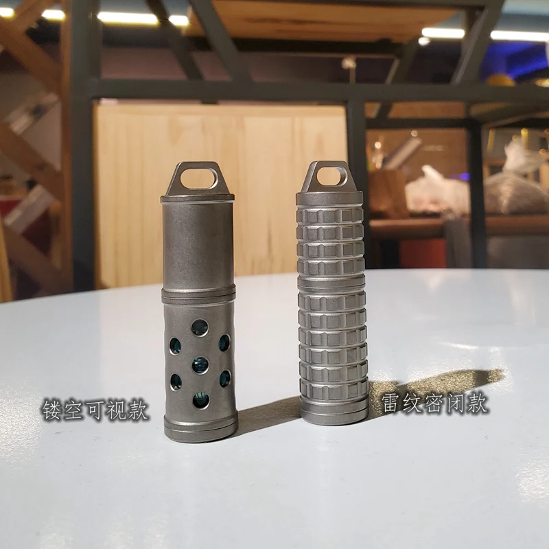 EDC Hợp Kim Titan Vòng Sinh Tồ - đánh giá và giá Tritium Gas Tube