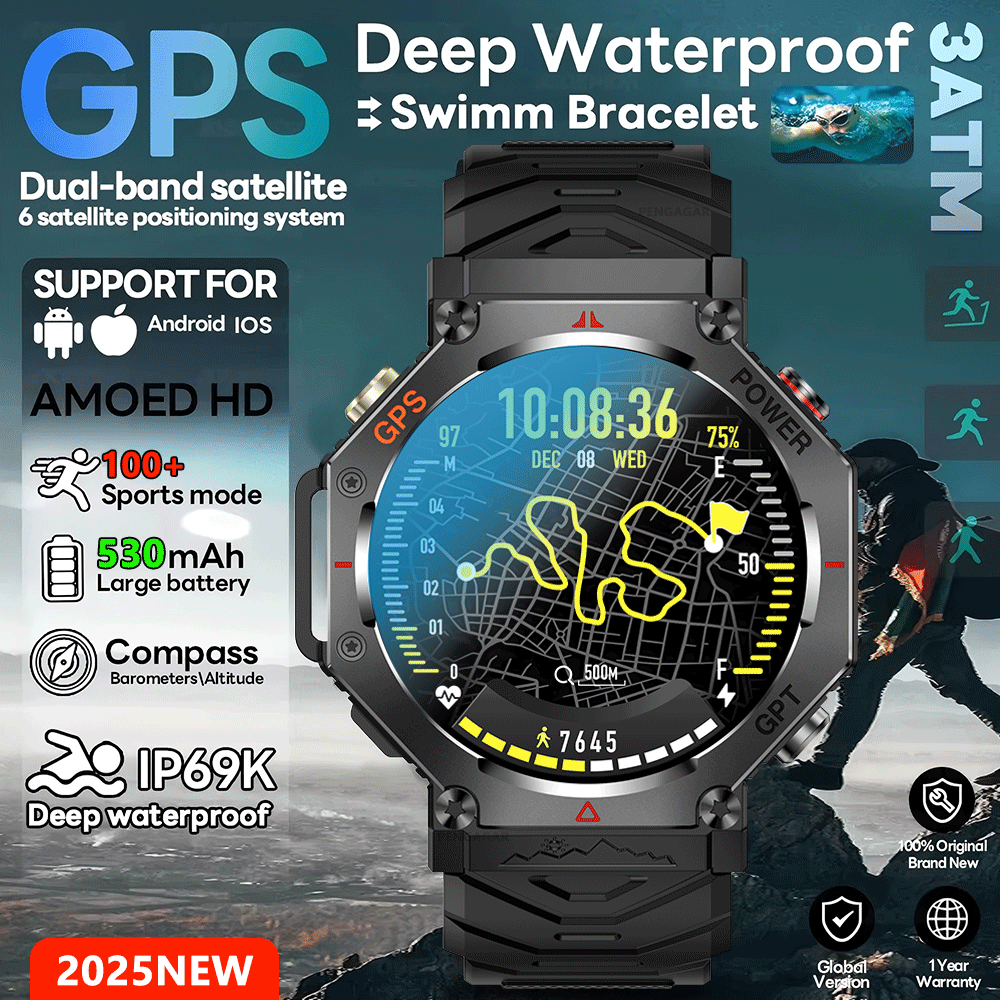 2026 New T-Rex 3 Ultra 10ATM W - đánh giá và giá Smartwatch Rugged Watches For Men