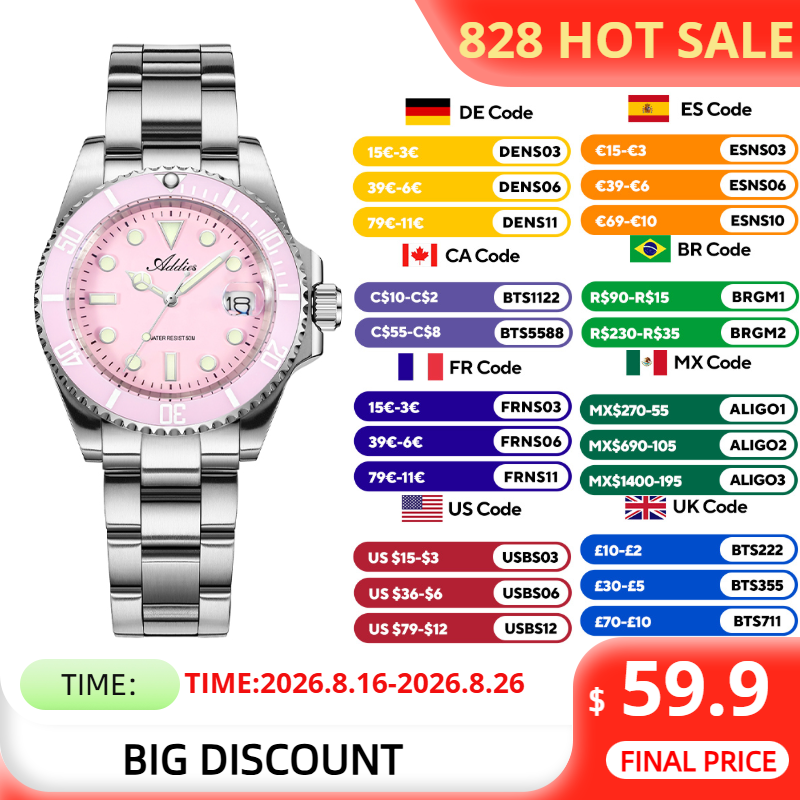 ADDIES 36mm 50m Waterproof Wom - đánh giá và giá Luxury Ceramic Watch