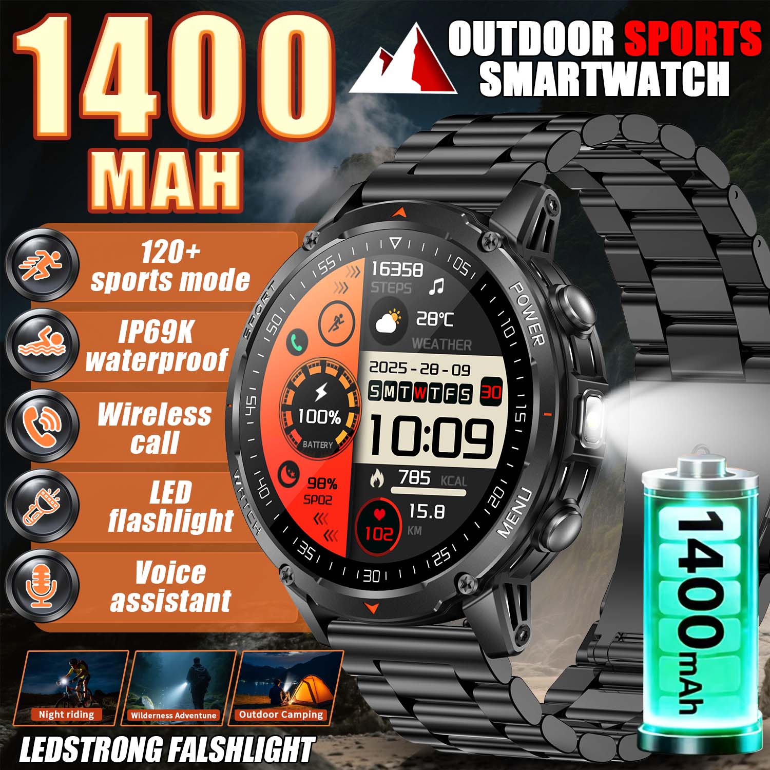 2026 New Military Smart Watch  - đánh giá và giá Smartwatch Trending Watches For Women