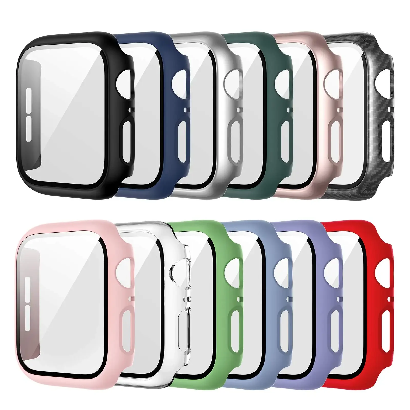 Tempered Glass+cover For Apple - đánh giá và giá Iwatch Smartwatch Series 7