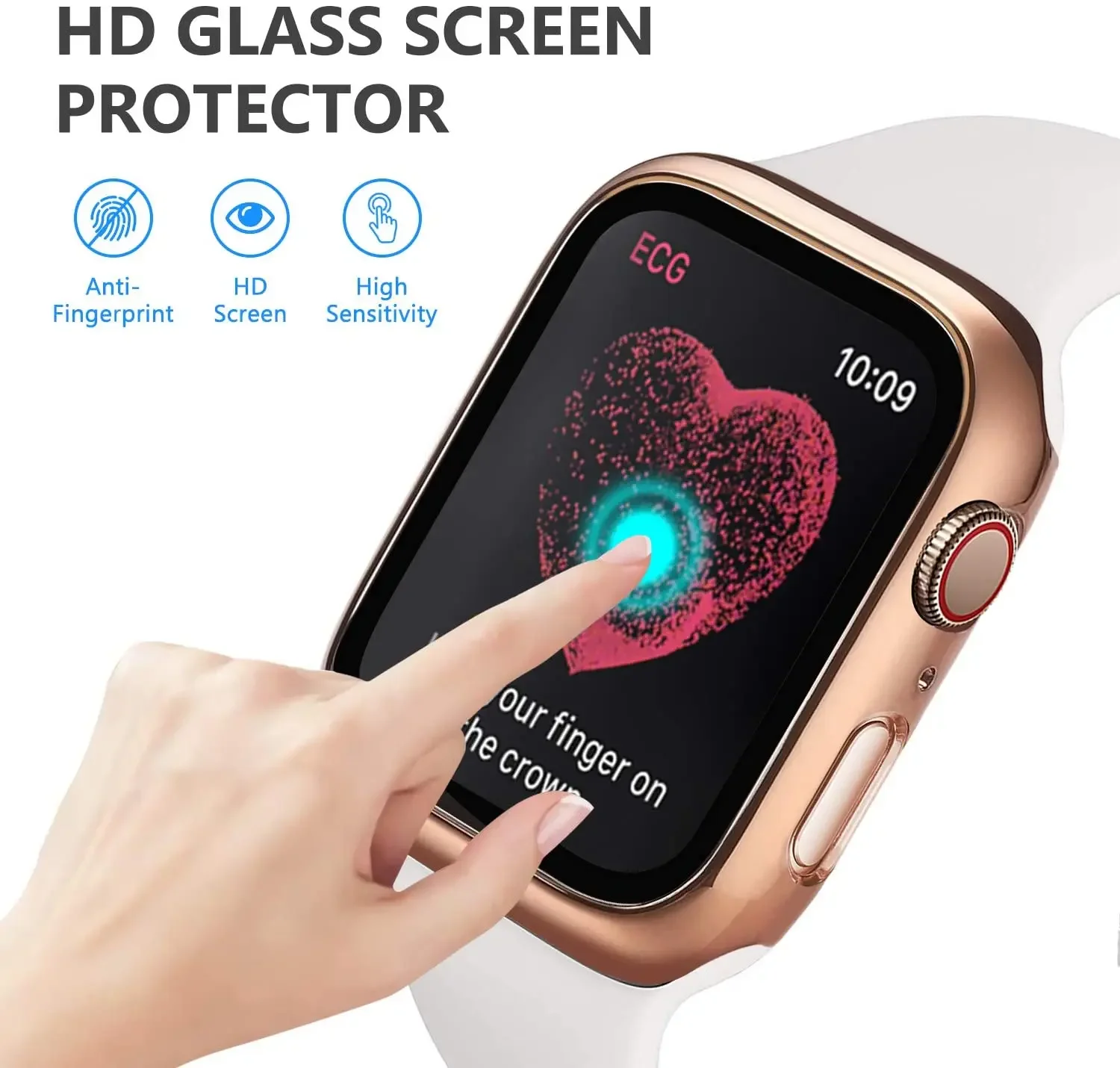 Tempered Glass+cover For Apple - đánh giá và giá Iwatch Smartwatch Series 7