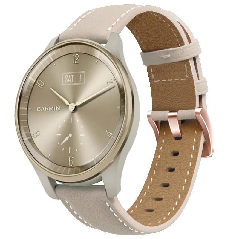 20mm Leather Band For Garmin V - đánh giá và giá Smartwatch Trending Watches For Women