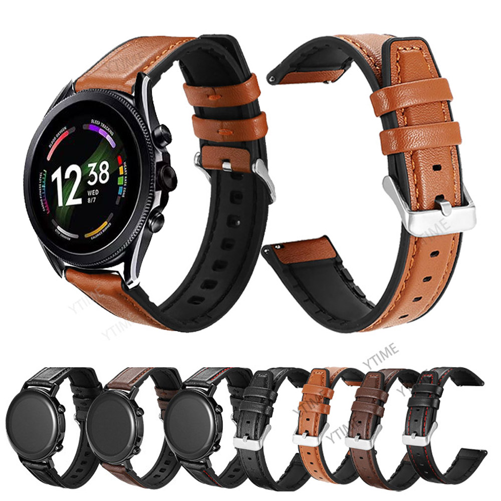 22mm Silicone Leather Band For - đánh giá và giá Fossil Watches Smartwatch Gen 6