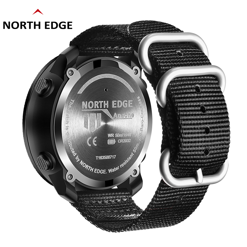NORTH EDGE Watches For Men APA - đánh giá và giá Altimeter Compass Watch