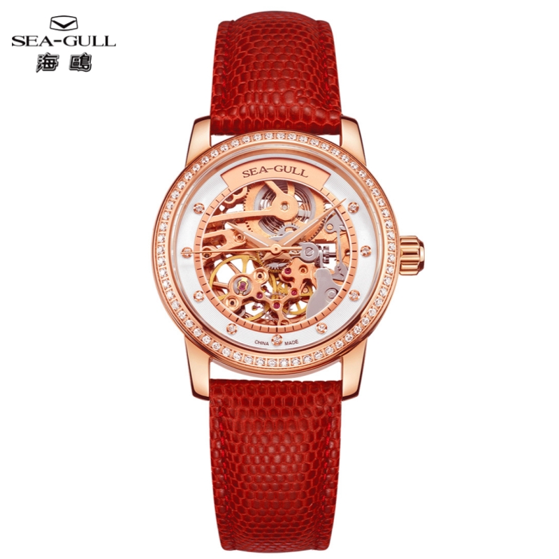 Sea-Gull Fashion Women's Mecha - đánh giá và giá Skeleton Mechanical Watch