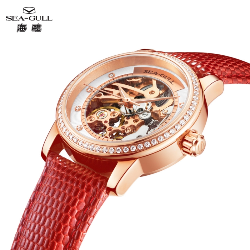 Sea-Gull Fashion Women's Mecha - đánh giá và giá Skeleton Mechanical Watch
