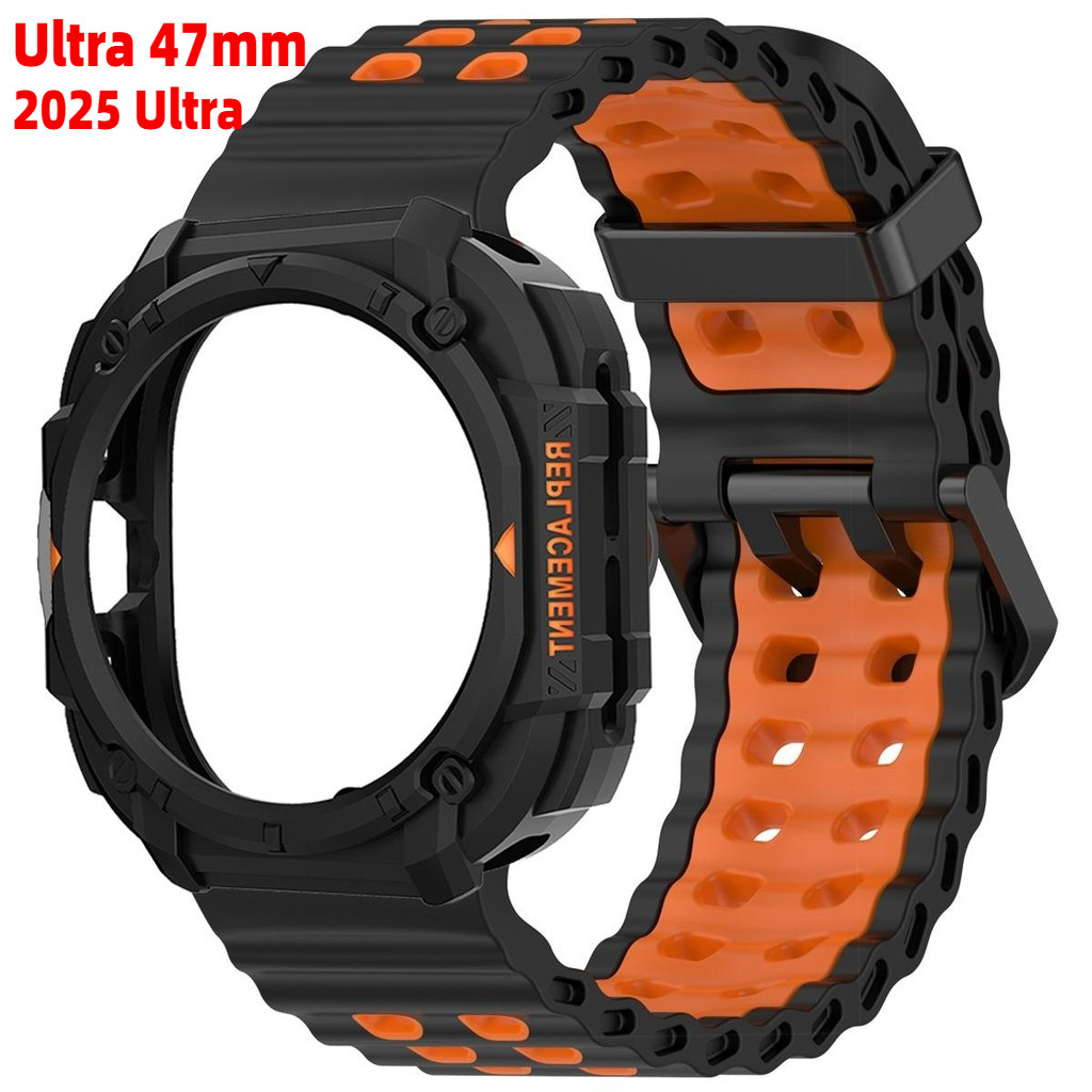 New Armor Case+Strap For Samsu - đánh giá và giá Silicone Sport Band