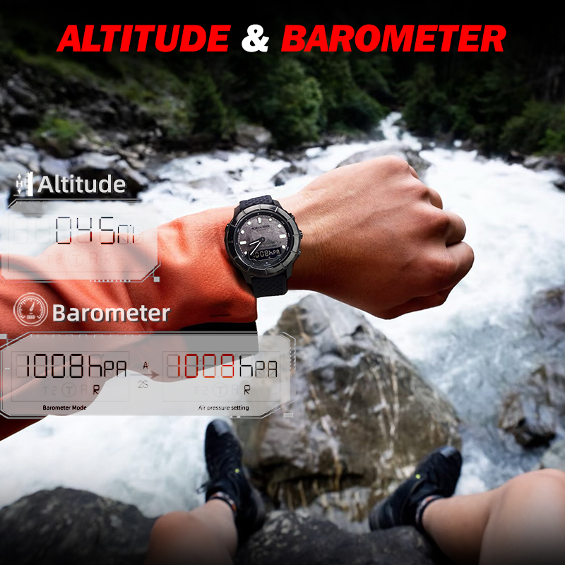 NORTH EDGE 2026 THARSIS Men‘s  - đánh giá và giá Altimeter Compass Watch