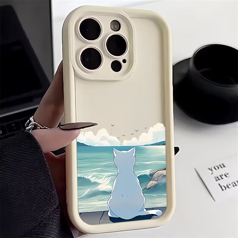 Cute Cat Watching the Sea Phon - đánh giá và giá Watch Watch Xs