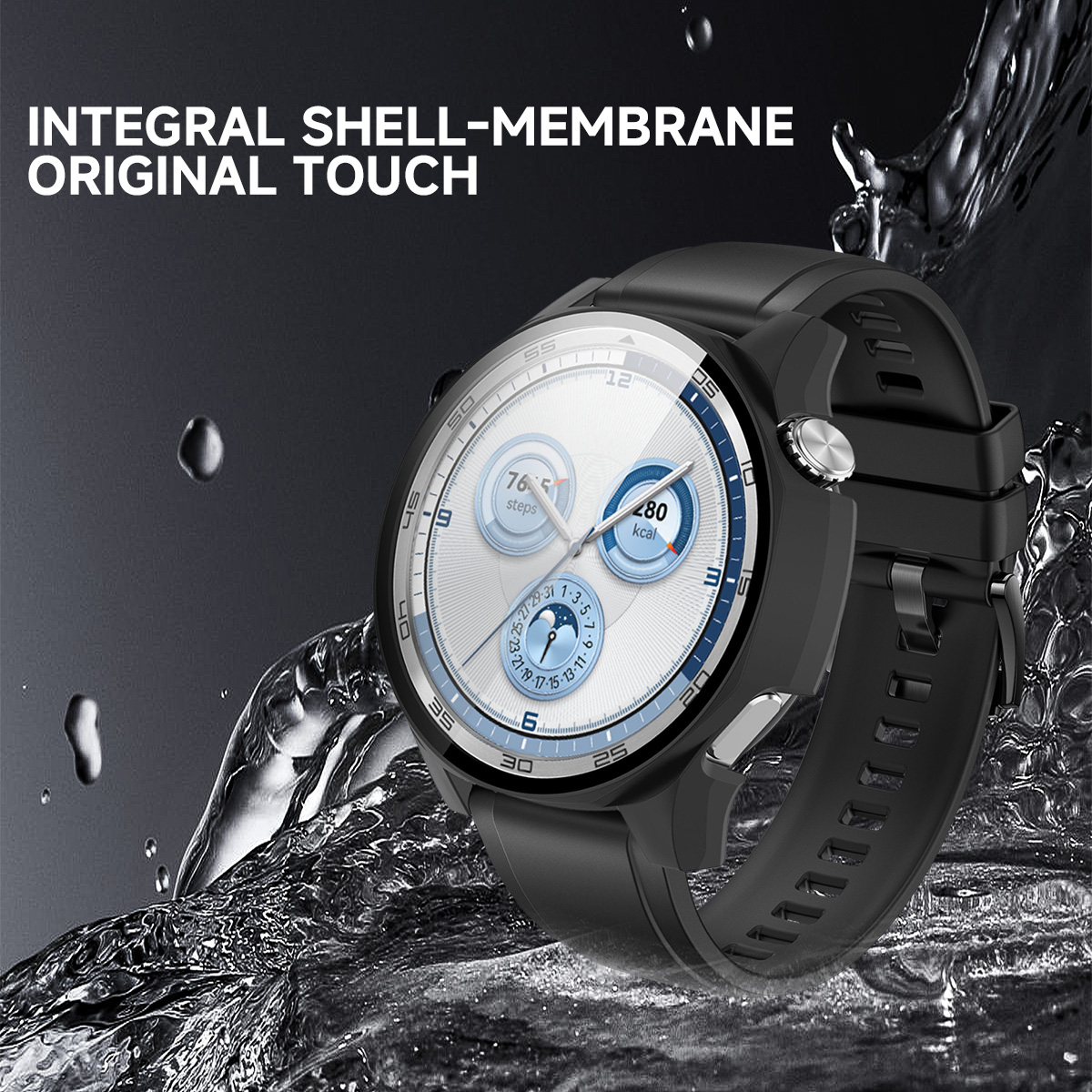 Tempered glass case For Huawei - đánh giá và giá Smartwatch Watch Huawei