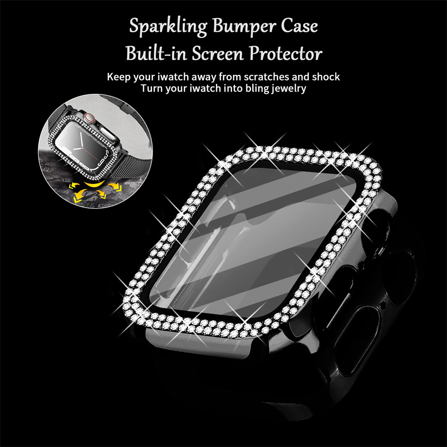 Diamond Cover For Apple watch  - đánh giá và giá Iwatch Smartwatch Series 7