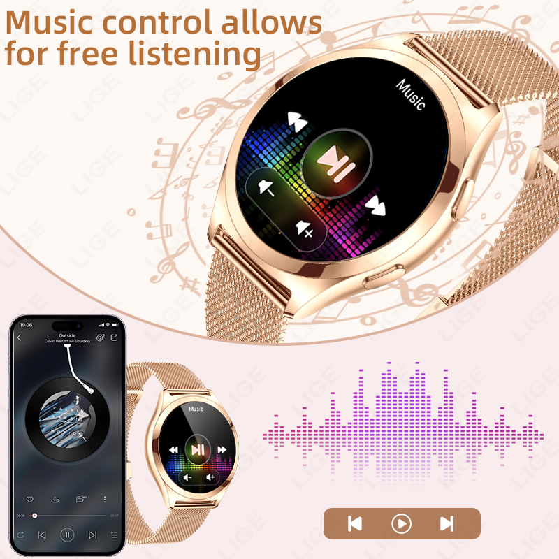 LIGE Luxury Smart Watch For Wo - đánh giá và giá Smartwatch Luxury Watches For Women